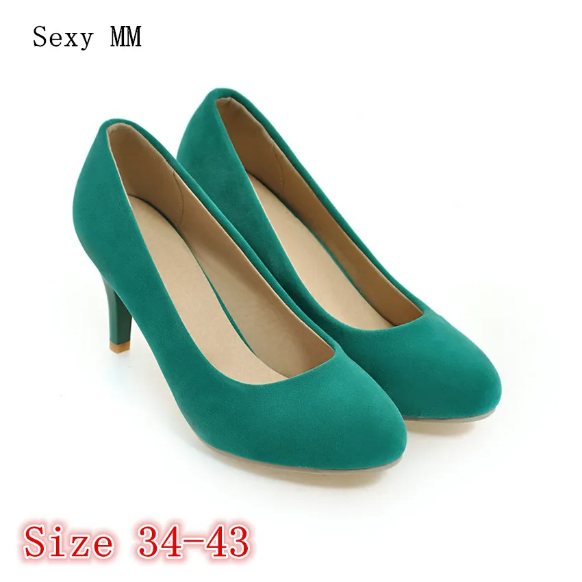 High Heels Ladies High Heel Shoes Women Pumps Stiletto Woman Party Wedding Shoes Kitten Heels Plus Size 34 - 40 41 42 43
High Heels Ladies High Heel Shoes Women Pumps Stiletto Woman Party Wedding Shoes Kitten Heels Plus Size 34 - 40 41 42 43
