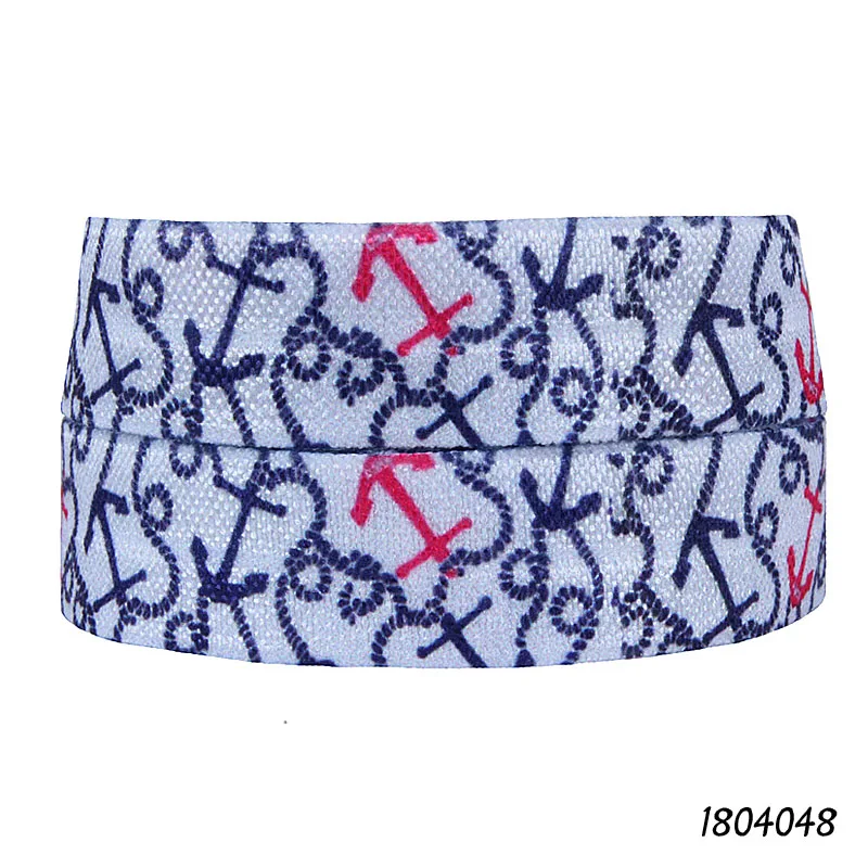 (50 yards/lot) Summer sailing style anchor printed fold over elastic for hair ties
(50 yards/lot) Summer sailing style anchor printed fold over elastic for hair ties