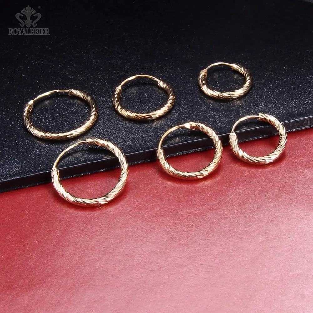 RoyalBeiery 2019 New Sleek Minimalist Gold Large Round Earrings Ladies Round Pendant Earrings Safe Multi-Size Optional 1pair
RoyalBeiery 2019 New Sleek Minimalist Gold Large Round Earrings Ladies Round Pendant Earrings Safe Multi-Size Optional 1pair