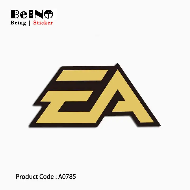 EA Electronic Arts компания стикеры логотип игры водостойкий чемодан ноутбука гитары