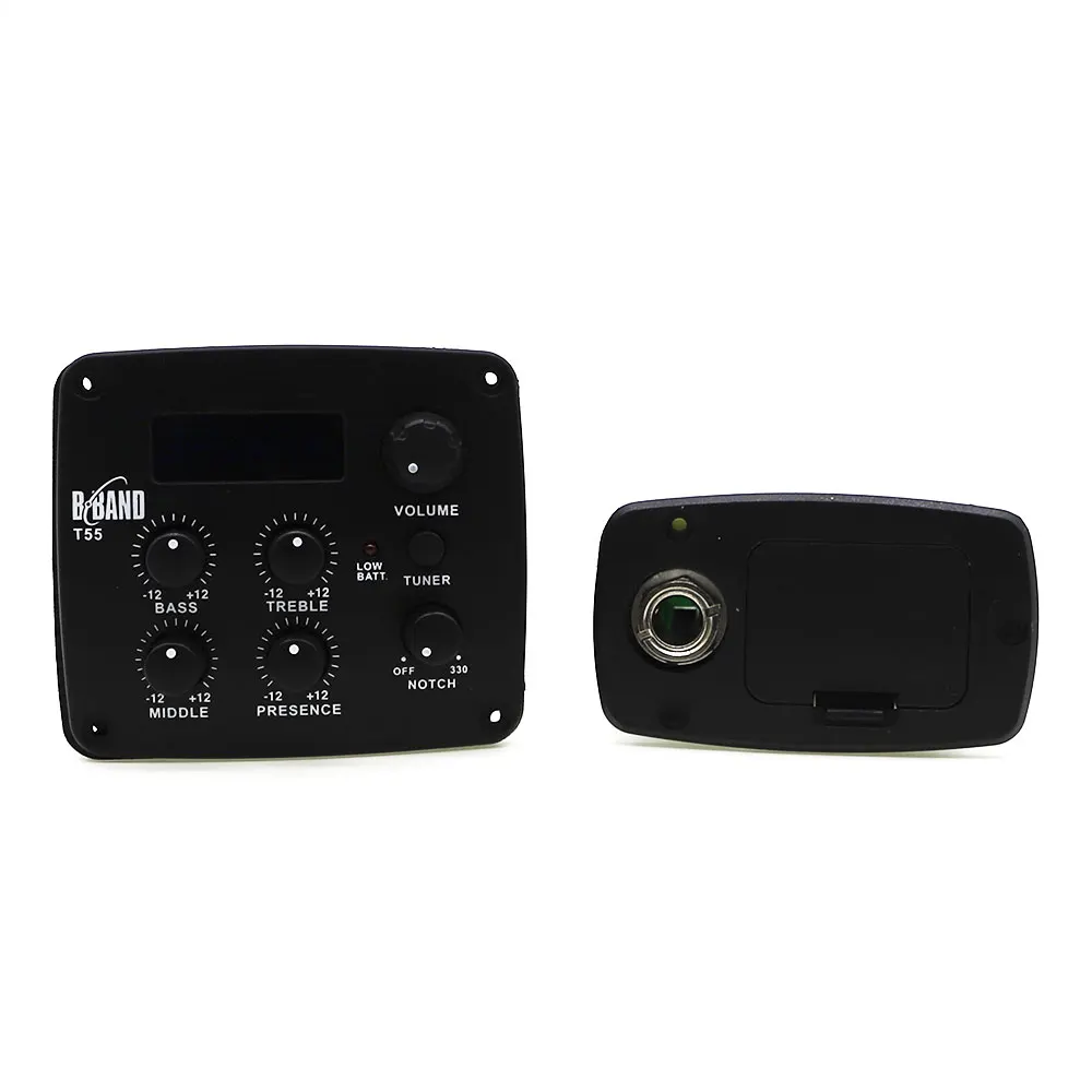 Original B-Band B BAND T55 Acoustic Guitar Pickups EQ Tuner Playing Board Guitar Accessories
Original B-Band B BAND T55 Acoustic Guitar Pickups EQ Tuner Playing Board Guitar Accessories