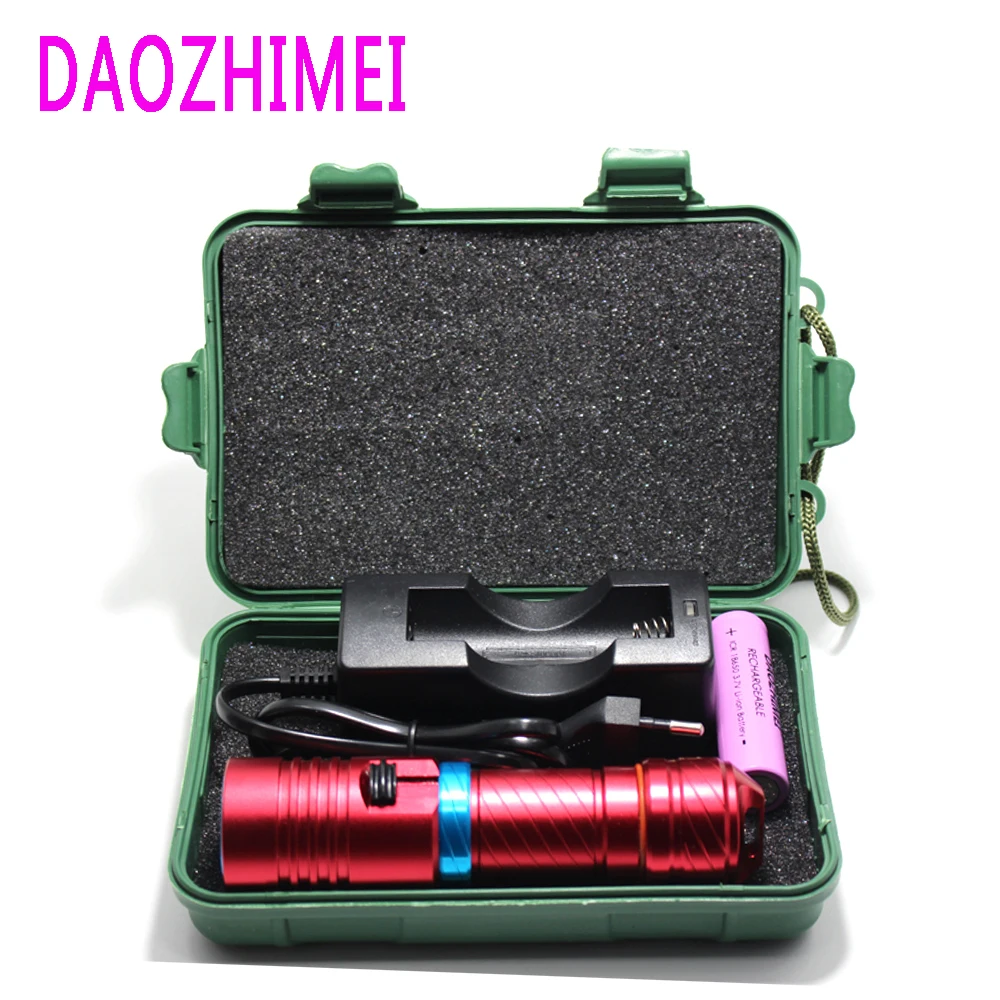 High power LED Waterproof Scuba Diving Flashlight underwater Torch 10000LM XML L2 LED Aluminum Stepless Adjust Brightness lampe
High power LED Waterproof Scuba Diving Flashlight underwater Torch 10000LM XML L2 LED Aluminum Stepless Adjust Brightness lampe