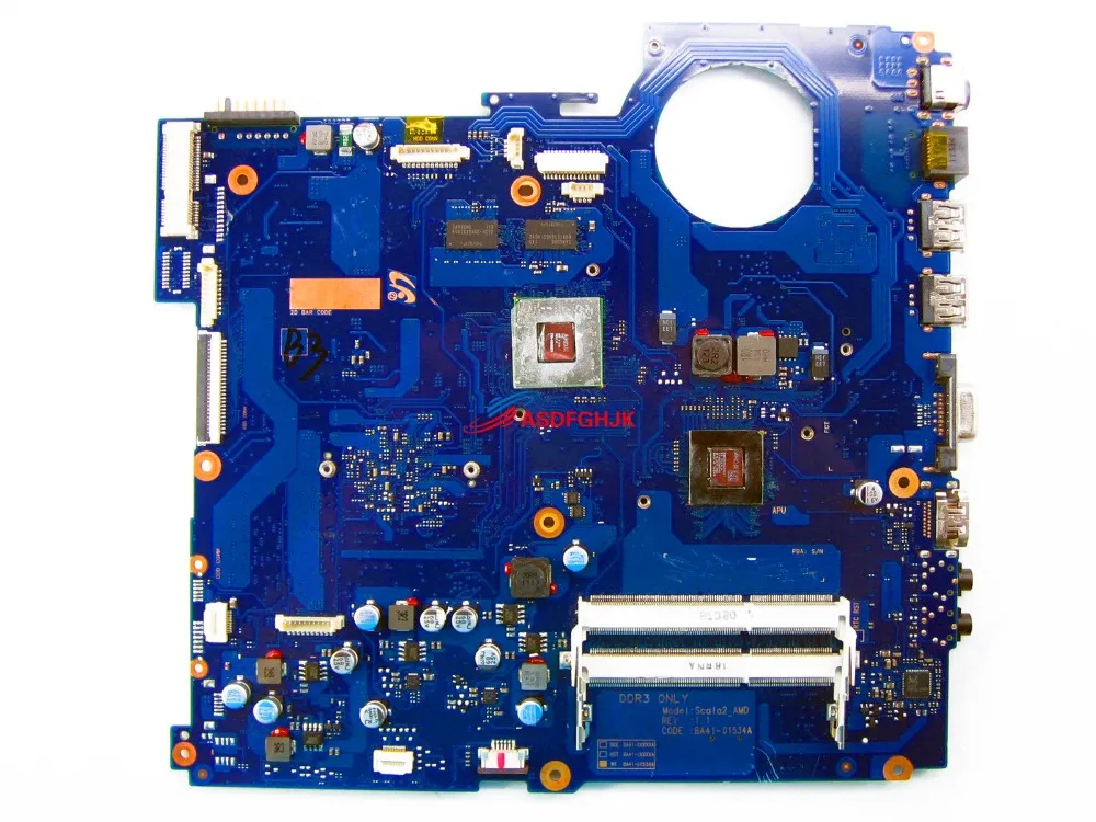 Оригинальное для Samsung RV413 RV415 RV513 RV515 Материнская плата ноутбука BA41 01534A BA92 09429A тест