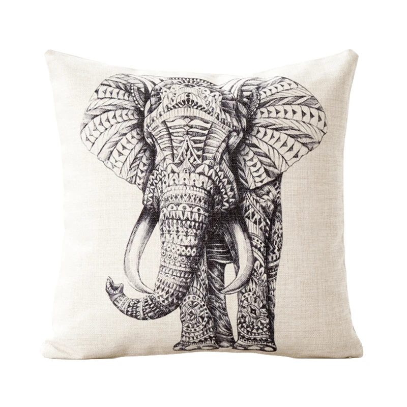 Nordic Hand Painted Elephant Simple Retro Pillow Cover Home Decorative Pillows Linen Pillow Case Office Sofa Cushion Cover
Nordic Hand Painted Elephant Simple Retro Pillow Cover Home Decorative Pillows Linen Pillow Case Office Sofa Cushion Cover