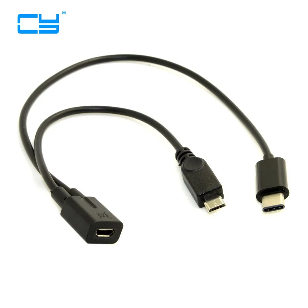 5 штук/лот Micro USB Женский Для USB-C Type C USB 3,1 и Micro USB сплиттер папа-папа удлинитель зарядный кабель
5 штук/лот Micro USB Женский Для USB-C Type C USB 3,1 и Micro USB сплиттер папа-папа удлинитель зарядный кабель
