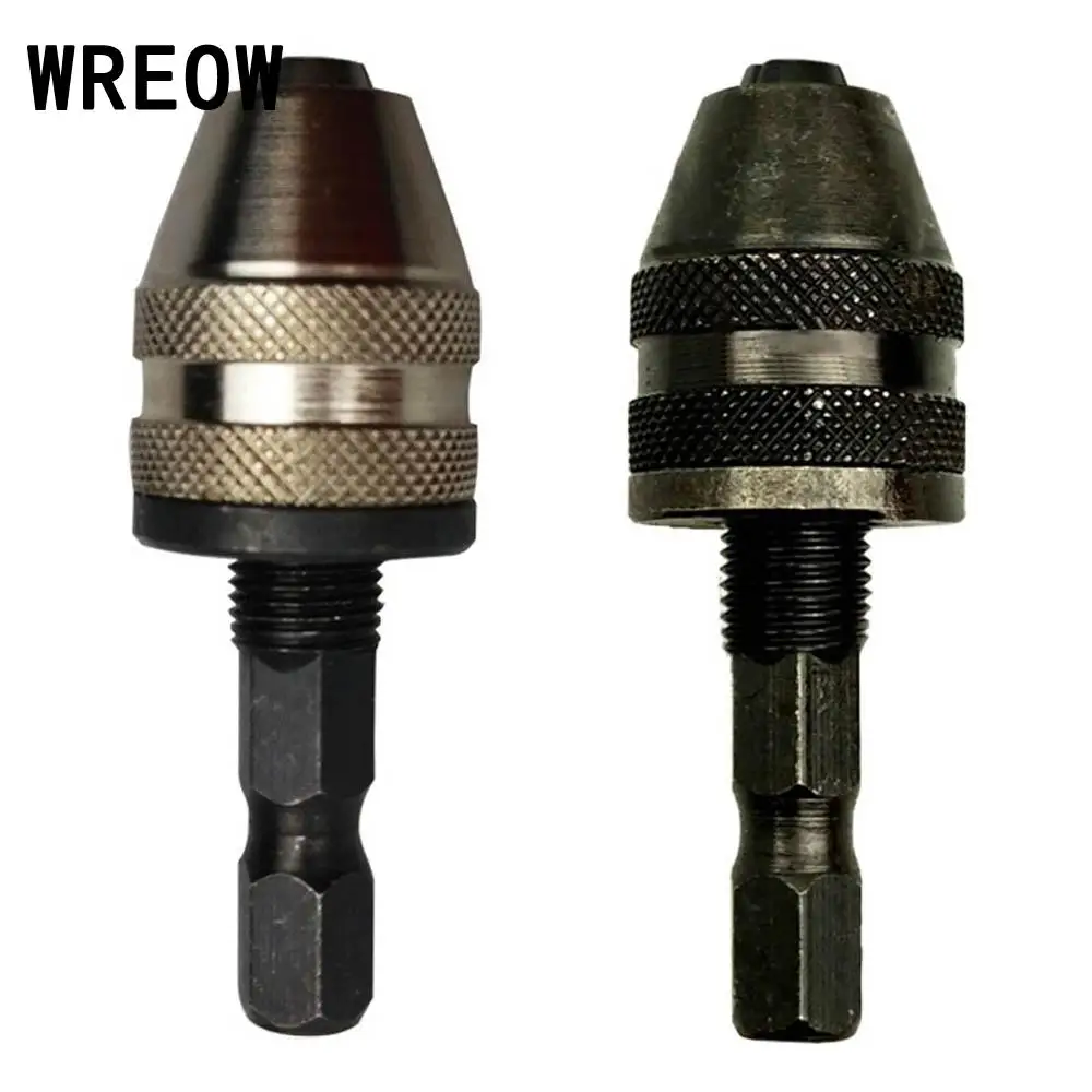 

Hot Selling 1/4" Keyless Drill Chuck Hex Shank Screwdriver Impact Driver Adaptor Dril Bit 0.5-3mm