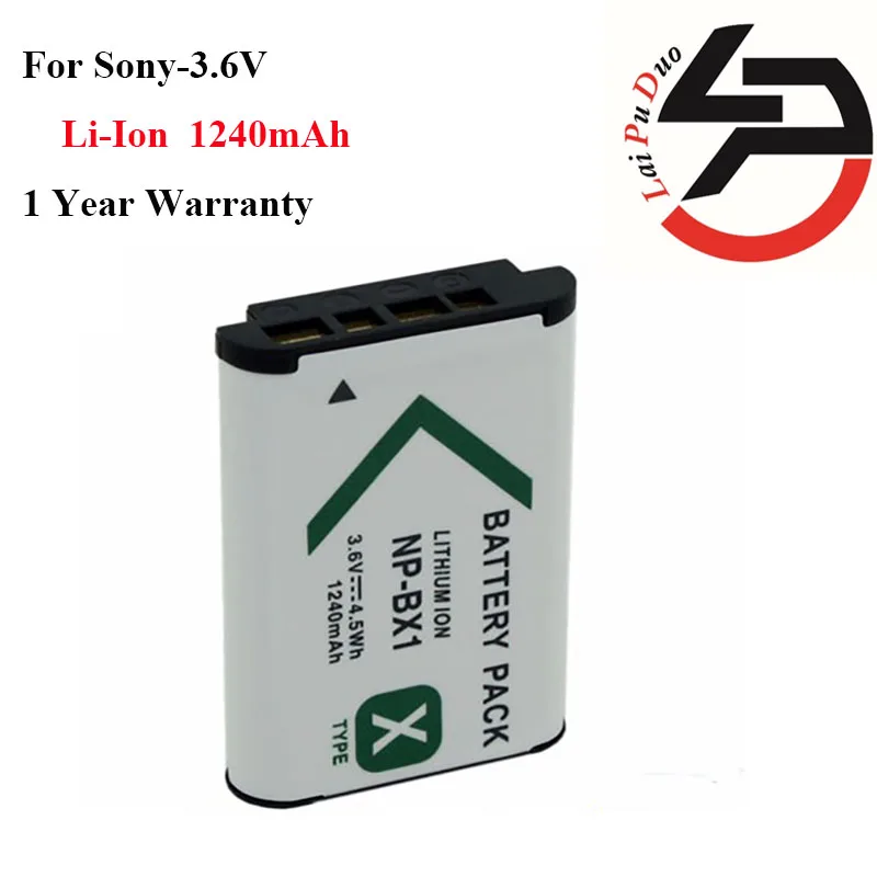 1240 мАч 100% Новый Сменный аккумулятор для камеры Sony 2X NP-BX1 RX100 WX300 H400 HX300 HDR-AS10 AS200VR CX240 PJ275 PJ440
1240 мАч 100% Новый Сменный аккумулятор для камеры Sony 2X NP-BX1 RX100 WX300 H400 HX300 HDR-AS10 AS200VR CX240 PJ275 PJ440