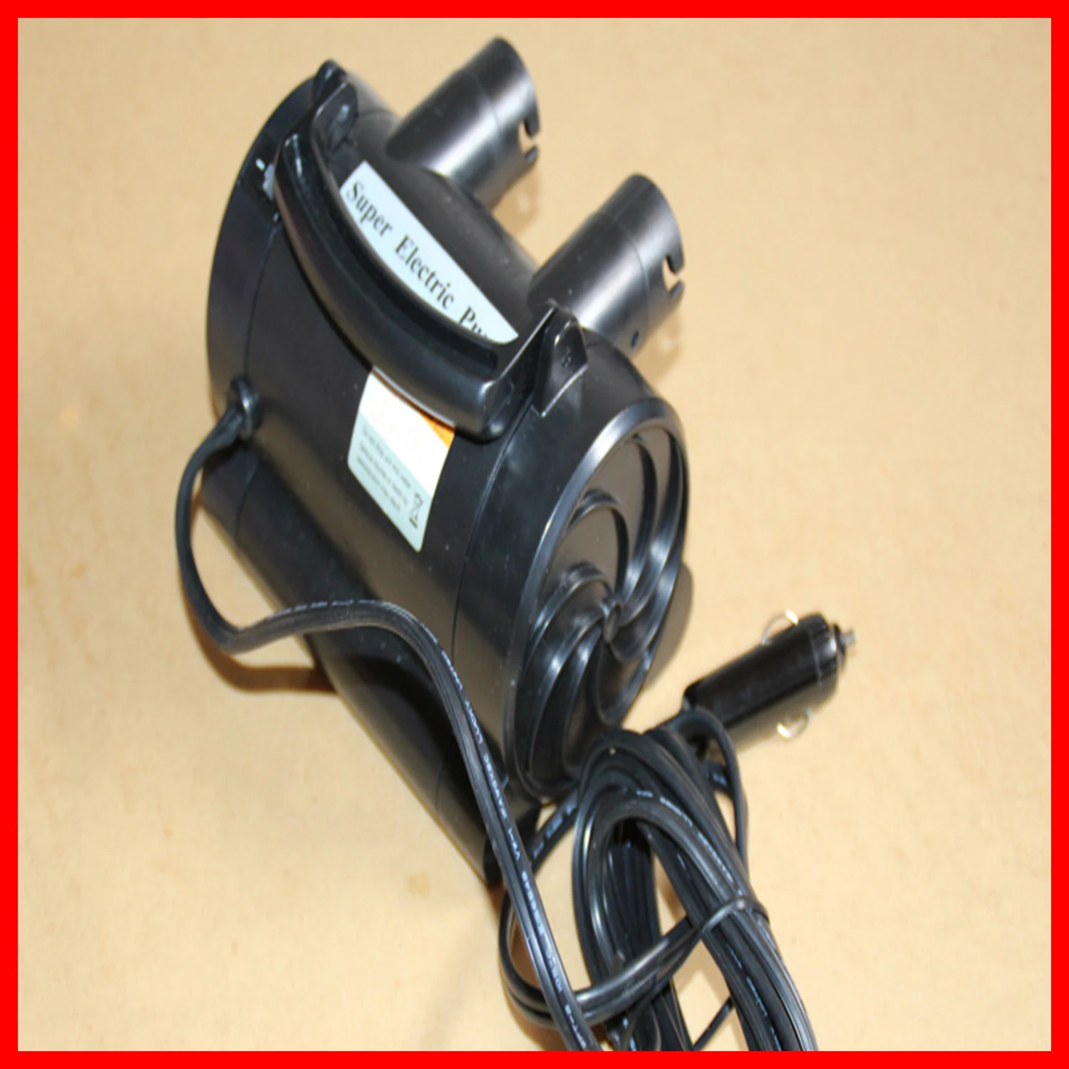 HB-139A Vehicle DC 12V Inflatable Pump Inflatable Bed Inflatable Boat Inflator Super Electric Pump
HB-139A Vehicle DC 12V Inflatable Pump Inflatable Bed Inflatable Boat Inflator Super Electric Pump