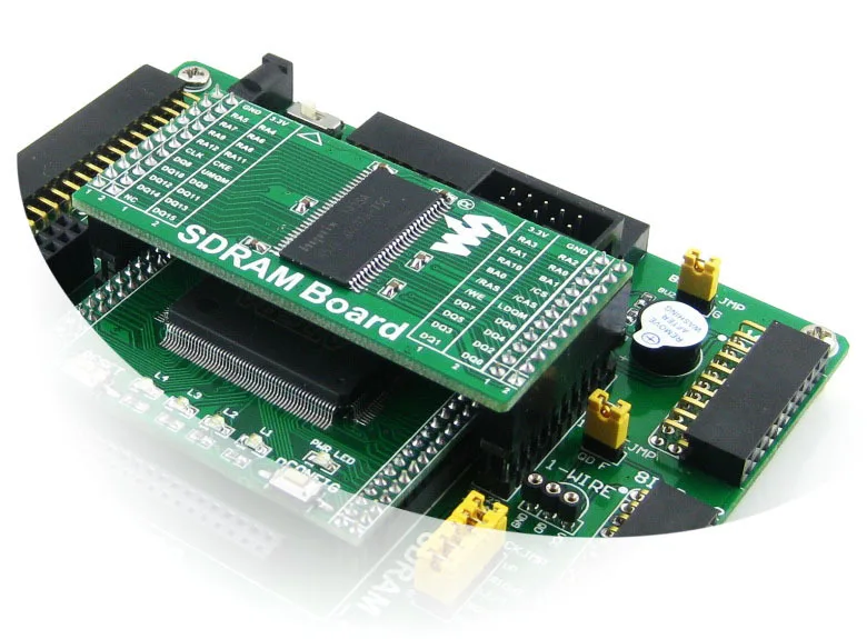 SDRAM Board (B) H57V1262GTR Synchronous DRAM Memory 8Mx16bit Evaluation Development Module Kit
SDRAM Board (B) H57V1262GTR Synchronous DRAM Memory 8Mx16bit Evaluation Development Module Kit