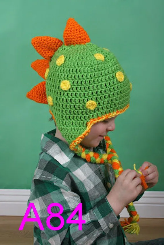 free shipping. 60pcs/lot Children's crochet hat , Funny hat ,Crochet dinosaur hat . handmade Crochet baby hats NB-6years
free shipping. 60pcs/lot Children's crochet hat , Funny hat ,Crochet dinosaur hat . handmade Crochet baby hats NB-6years