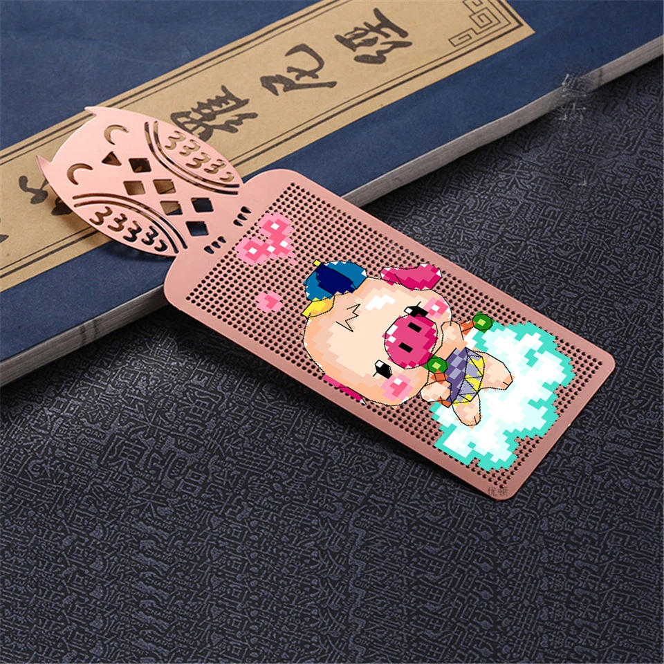 DIY Craft Stich Cross Stitch Bookmark Metal Silver Golden Needlework Embroidery Crafts Counted Cross-Stitching Kit Pig Music
DIY Craft Stich Cross Stitch Bookmark Metal Silver Golden Needlework Embroidery Crafts Counted Cross-Stitching Kit Pig Music