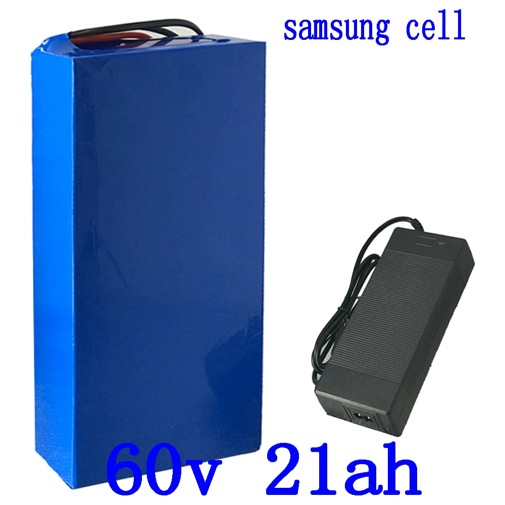 60V lithium battery 60V 21AH electric scooter battery 60V 20AH ebike battery use samsung cell for 60V 1500W 2000W 2500W motor
60V lithium battery 60V 21AH electric scooter battery 60V 20AH ebike battery use samsung cell for 60V 1500W 2000W 2500W motor