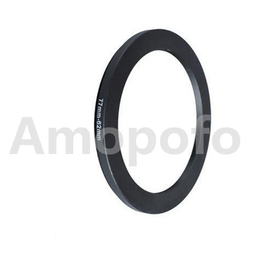 

77 мм-62 мм понижающее металлическое кольцо адаптера фильтра объектива/77 мм объектив до 62 мм UV CPL ND аксессуар