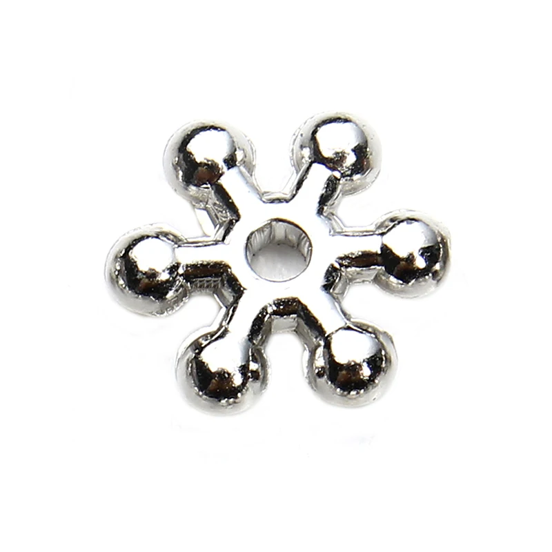 LINSOIR 500pcs/lot Dia 8mm CCB Plastic Daisy Spacer Beads Rhodium Gold Color Snowflake Spacer Beads Tibetan For Jewelry Making
LINSOIR 500pcs/lot Dia 8mm CCB Plastic Daisy Spacer Beads Rhodium Gold Color Snowflake Spacer Beads Tibetan For Jewelry Making