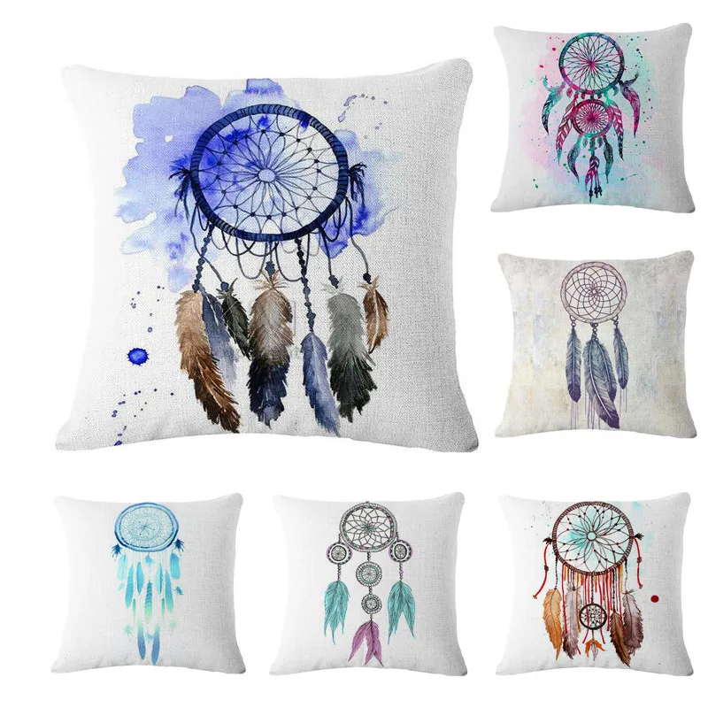 Dream Catcher Cotton Linen Cushion Cover Pillow Case Home Sofa Bed Car Decor Square Pillowcase Creative Scenic Pattern
Dream Catcher Cotton Linen Cushion Cover Pillow Case Home Sofa Bed Car Decor Square Pillowcase Creative Scenic Pattern