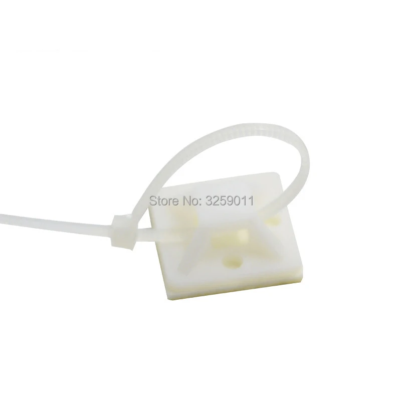 500PCS Self Adhesive Backed Cable Tie Mounts Wire Zip Tie Base Holders White 30 mmx 30 mm
500PCS Self Adhesive Backed Cable Tie Mounts Wire Zip Tie Base Holders White 30 mmx 30 mm