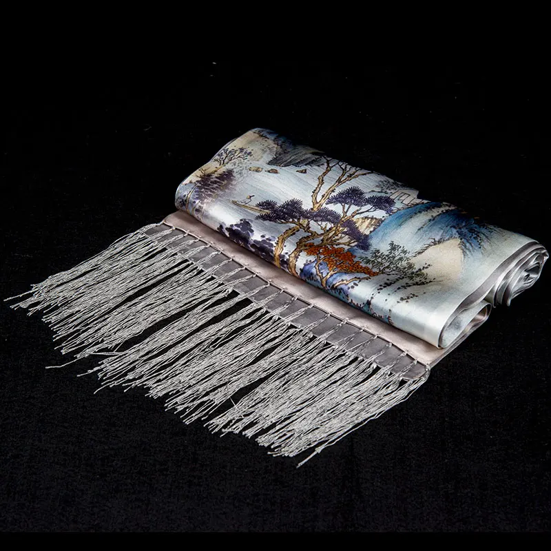 100% Silk Scarf Men Scarf Rivers and Mountains Long Silk Shawl 2021 Designer Scarf Top Print Male Shawl Hot Luxury Gift for Men
100% Silk Scarf Men Scarf Rivers and Mountains Long Silk Shawl 2021 Designer Scarf Top Print Male Shawl Hot Luxury Gift for Men