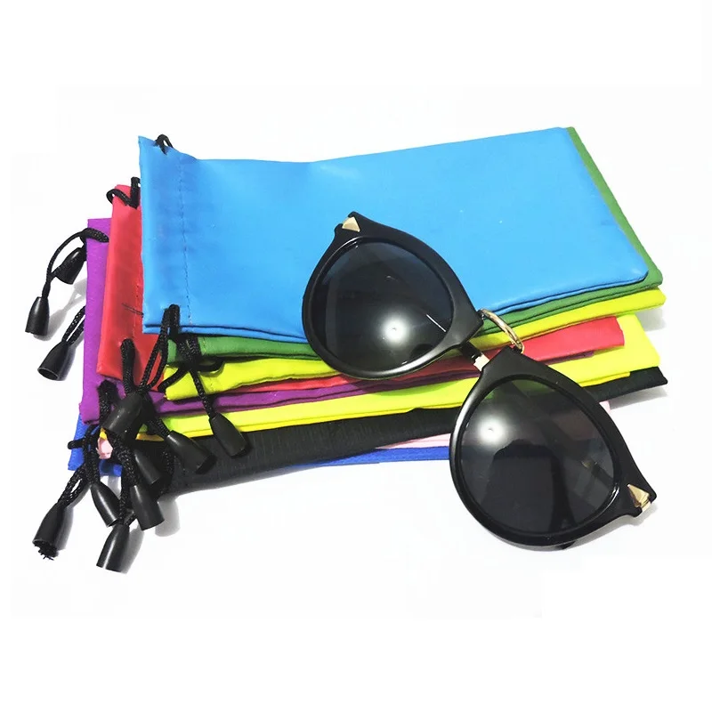 1000pcs Colorful Waterproof Dustproof Cloth Sunglasses Pouch Soft Eyeglasses Bag Glasses Phone Case Storage Bag ZA0885
1000pcs Colorful Waterproof Dustproof Cloth Sunglasses Pouch Soft Eyeglasses Bag Glasses Phone Case Storage Bag ZA0885