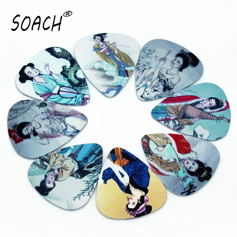 SOACH 10PCS 0.71mm two side design Guitar Accessories pick guitar picks guitar for ukulele
SOACH 10PCS 0.71mm two side design Guitar Accessories pick guitar picks guitar for ukulele