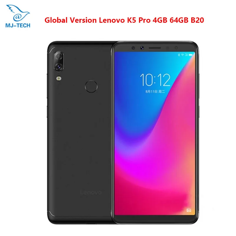 Мобильный телефон lenovo K5 Pro L38041 4G 64G ZUI FDD LTE 5 99 "дюймов Восьмиядерный процессор