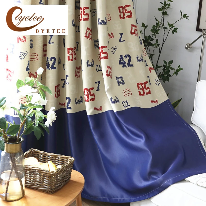 Children Room Curtain Window Gauze Material Cartoon Blue Red Blackout Kids Curtains For Bedroom Living Rideaux Voilage Drapes
Children Room Curtain Window Gauze Material Cartoon Blue Red Blackout Kids Curtains For Bedroom Living Rideaux Voilage Drapes