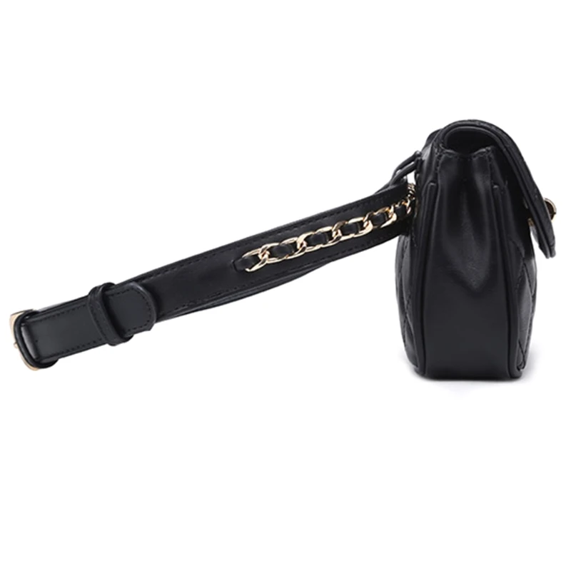 THINKTHENDO 2018 Women Rhomboids Pattern Waist Bag Chain Fanny Fanny Pack Travel Belt Purse 
THINKTHENDO 2018 Women Rhomboids Pattern Waist Bag Chain Fanny Fanny Pack Travel Belt Purse