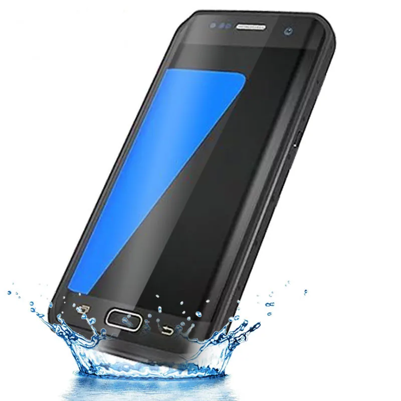 Водонепроницаемый чехол для galaxy S7 edge водонепроницаемый грязеотталкивающий