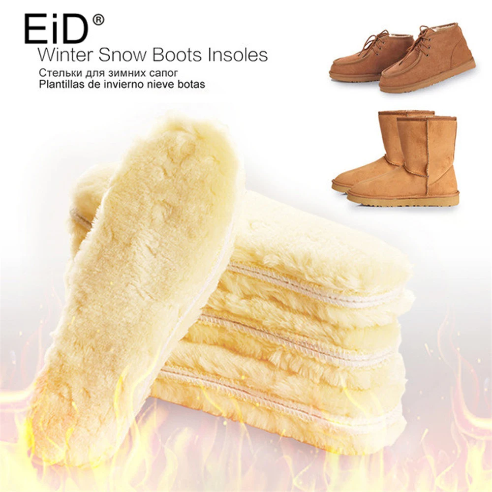 EID Warm Heated Insoles Soles For Shoes Winter Thick Pad Warm Insoles Imitation Wool Breathable Snow Boots Fur Insoles Pad
EID Warm Heated Insoles Soles For Shoes Winter Thick Pad Warm Insoles Imitation Wool Breathable Snow Boots Fur Insoles Pad