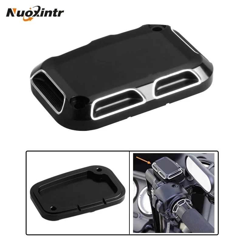 Nuoxintr 2pcs Aluminum Motorcrycle Brake Master Cylinder Cover For Harley Touring Road King Ultra Tri Street Glide Electra
Nuoxintr 2pcs Aluminum Motorcrycle Brake Master Cylinder Cover For Harley Touring Road King Ultra Tri Street Glide Electra