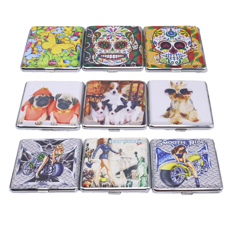 New Cigar Cigarette Metal Case Smoking Tobacco Cigarette Holder 20 Pcs Pocket Portable Cigar Storage Case.Pattern Random
New Cigar Cigarette Metal Case Smoking Tobacco Cigarette Holder 20 Pcs Pocket Portable Cigar Storage Case.Pattern Random