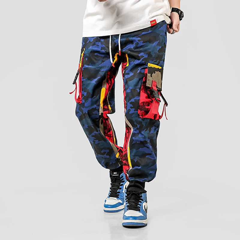 2018 Mens Fashion Splice joggers pants Camo pants Cargo pants Men Camo Pants Mens Trousers US Size M-XXXL
2018 Mens Fashion Splice joggers pants Camo pants Cargo pants Men Camo Pants Mens Trousers US Size M-XXXL