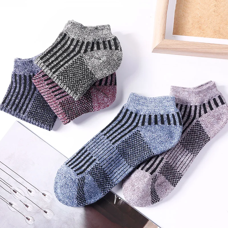 2019 Men's Cotton Socks Spring Summer Short Socks for Male 10pcs=5pairs/lot Stripe Casual Business Ankle Socks Slippers Meias
2019 Men's Cotton Socks Spring Summer Short Socks for Male 10pcs=5pairs/lot Stripe Casual Business Ankle Socks Slippers Meias