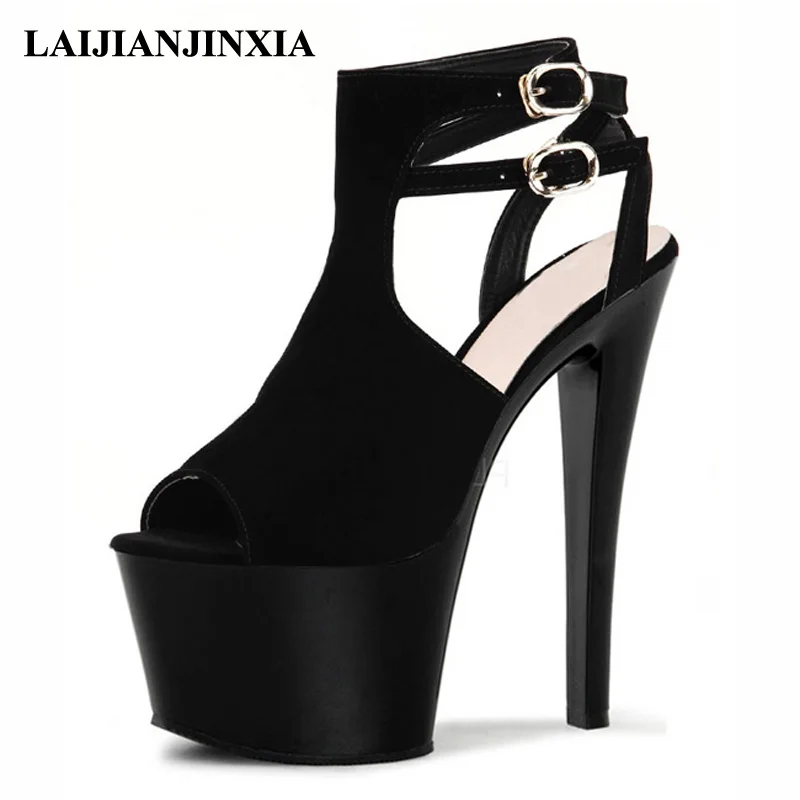 LAIJIANJINXIA Sexy New Hot Night Club Party 17cm Thin High Heel Dancing Sandals Women Dress Summer Pole Dance Shoes
LAIJIANJINXIA Sexy New Hot Night Club Party 17cm Thin High Heel Dancing Sandals Women Dress Summer Pole Dance Shoes