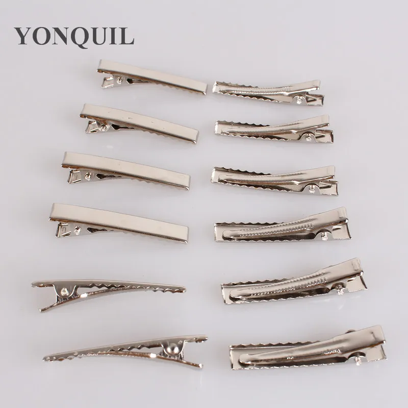 Alligator Clips 200Pcs/Lot New Prong Barrettes & Brooch Clips Finding Girl's Crocodile Clips 40MM DIY Hairclips Wholesale
Alligator Clips 200Pcs/Lot New Prong Barrettes & Brooch Clips Finding Girl's Crocodile Clips 40MM DIY Hairclips Wholesale