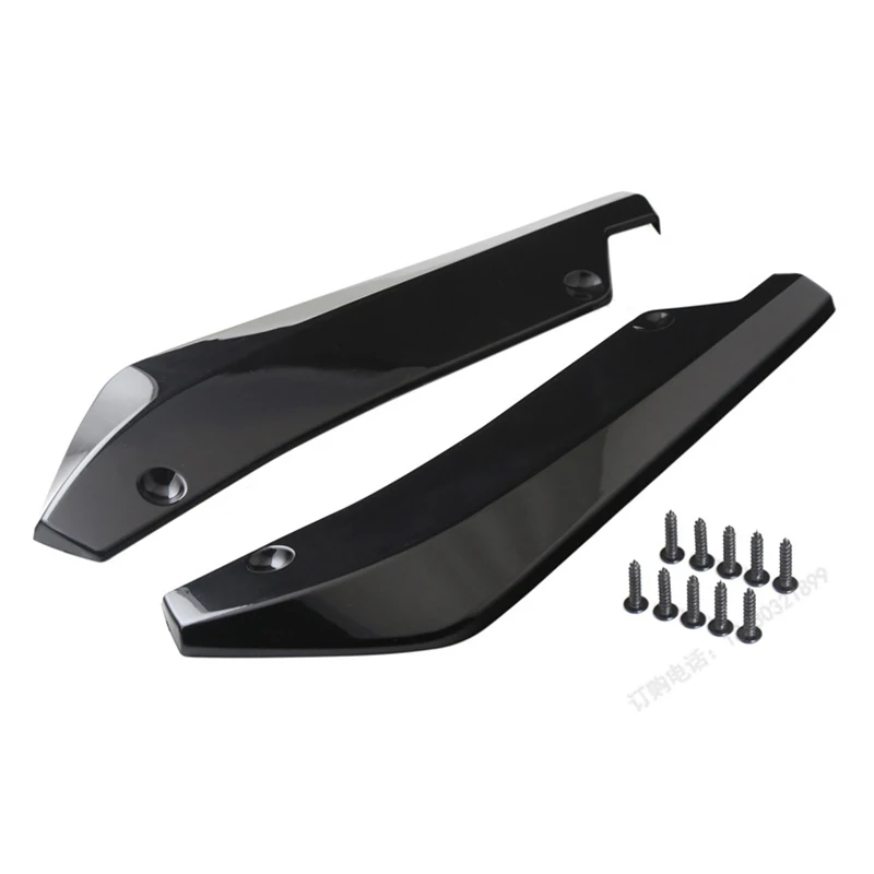 MAHAQI Car Universal Rear Bumper Spoiler Canards Diffuser Car Side Fin Scratch Protector Black Rear Lip Wrap Angle Splitters Hot
MAHAQI Car Universal Rear Bumper Spoiler Canards Diffuser Car Side Fin Scratch Protector Black Rear Lip Wrap Angle Splitters Hot