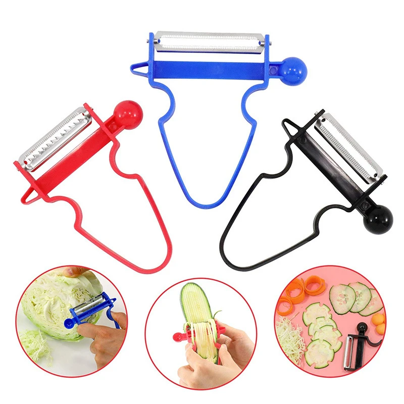 1Pc Multifunction Fruit Vegetable Slicer Shredder Peeler Julienne Cutter Multi Peel Stainless Steel Blade Zesters Kitchen Tools
1Pc Multifunction Fruit Vegetable Slicer Shredder Peeler Julienne Cutter Multi Peel Stainless Steel Blade Zesters Kitchen Tools