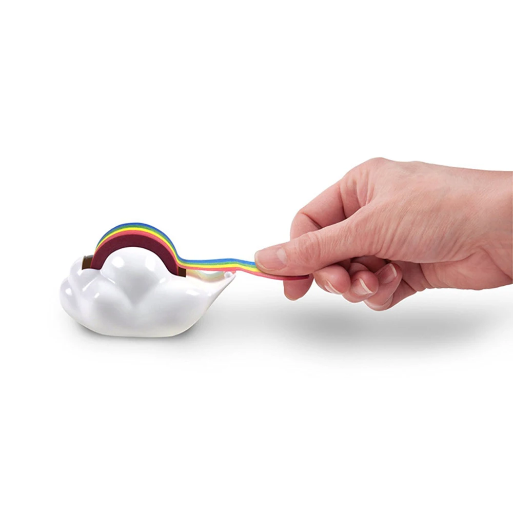 Dropshipping Cloud Rainbow Tape Dispenser Adhesive Tape Plastic Tape Seat Cutting Tape
Dropshipping Cloud Rainbow Tape Dispenser Adhesive Tape Plastic Tape Seat Cutting Tape