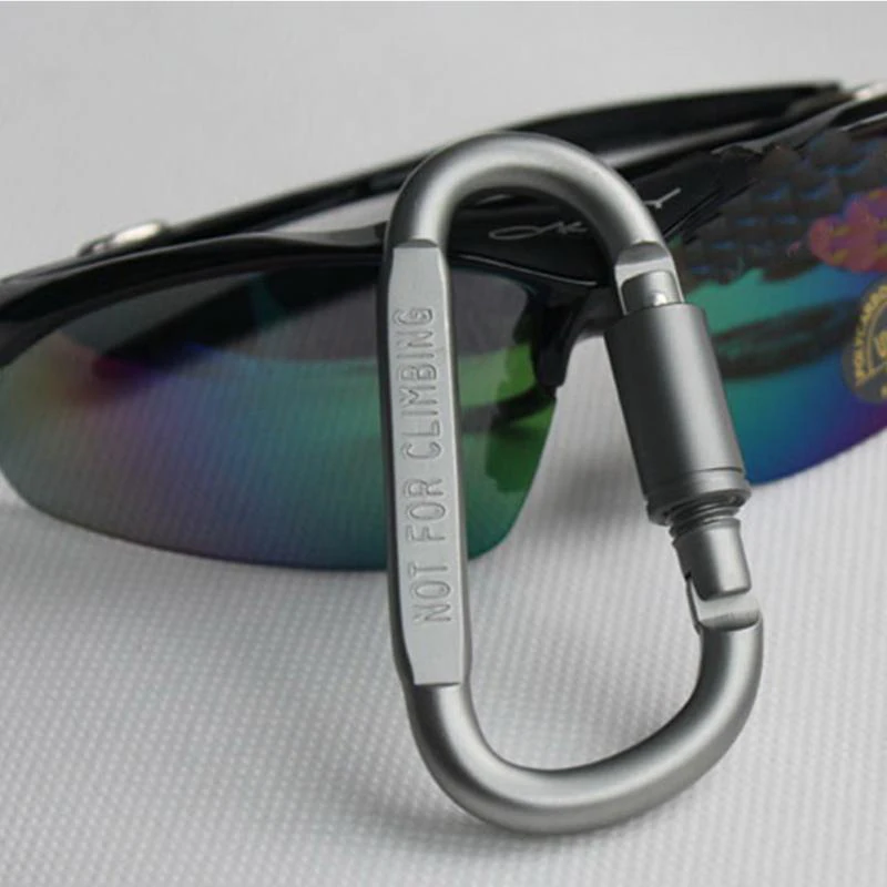 Superhard alloy carabiner D type hanging aluminum alloy D type hanging buckle with lock hanging buckle new
Superhard alloy carabiner D type hanging aluminum alloy D type hanging buckle with lock hanging buckle new