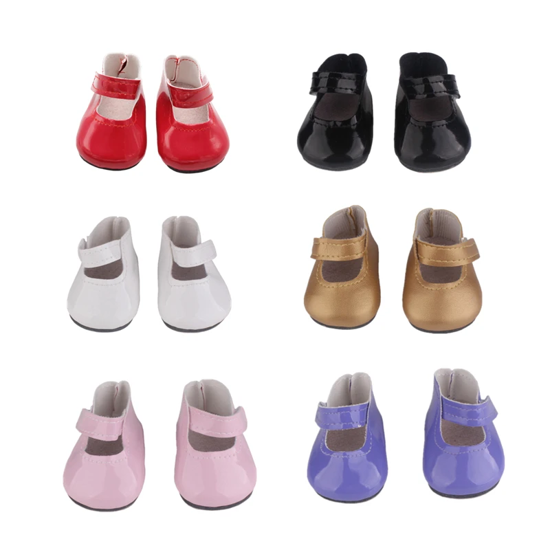 1 Pair 7.5cm PU Leather Princess Shoes For Doll Fashion Mini Toy Flat leather shoes 1/6 Doll For Russian Doll Accessories
1 Pair 7.5cm PU Leather Princess Shoes For Doll Fashion Mini Toy Flat leather shoes 1/6 Doll For Russian Doll Accessories