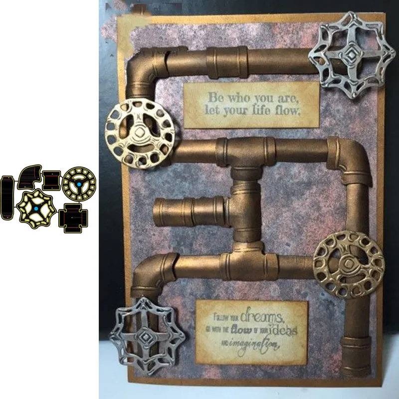The Pipeline Metal Cutting Dies for Scrapbooking and Cards Making Paper Craft Dies New 2019
The Pipeline Metal Cutting Dies for Scrapbooking and Cards Making Paper Craft Dies New 2019