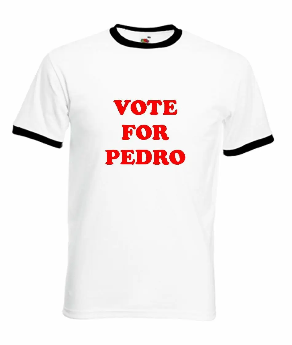 2019 крутая футболка с надписью Vote For Pedro из наполеанского фильма динамит забавная