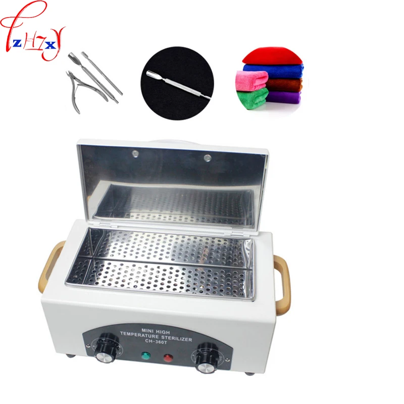 High temperature nail tool disinfection cabinet CH-360T salon hot air disinfection cabinet equipment 110/220V 300W
High temperature nail tool disinfection cabinet CH-360T salon hot air disinfection cabinet equipment 110/220V 300W