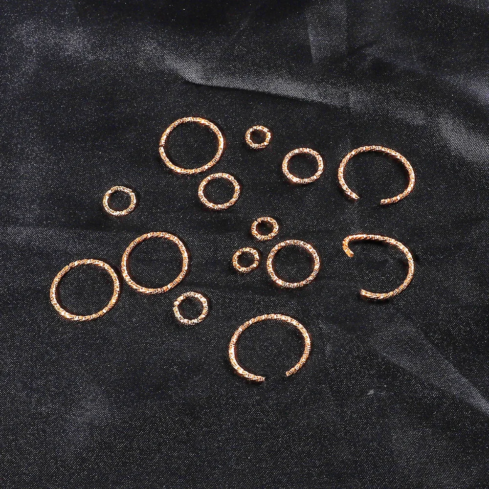 2 colors Styles 50pcs Round Jump Rings fashion Twisted Copper Closed Rings For Diy Fashion Jewelry Accessories
2 colors Styles 50pcs Round Jump Rings fashion Twisted Copper Closed Rings For Diy Fashion Jewelry Accessories