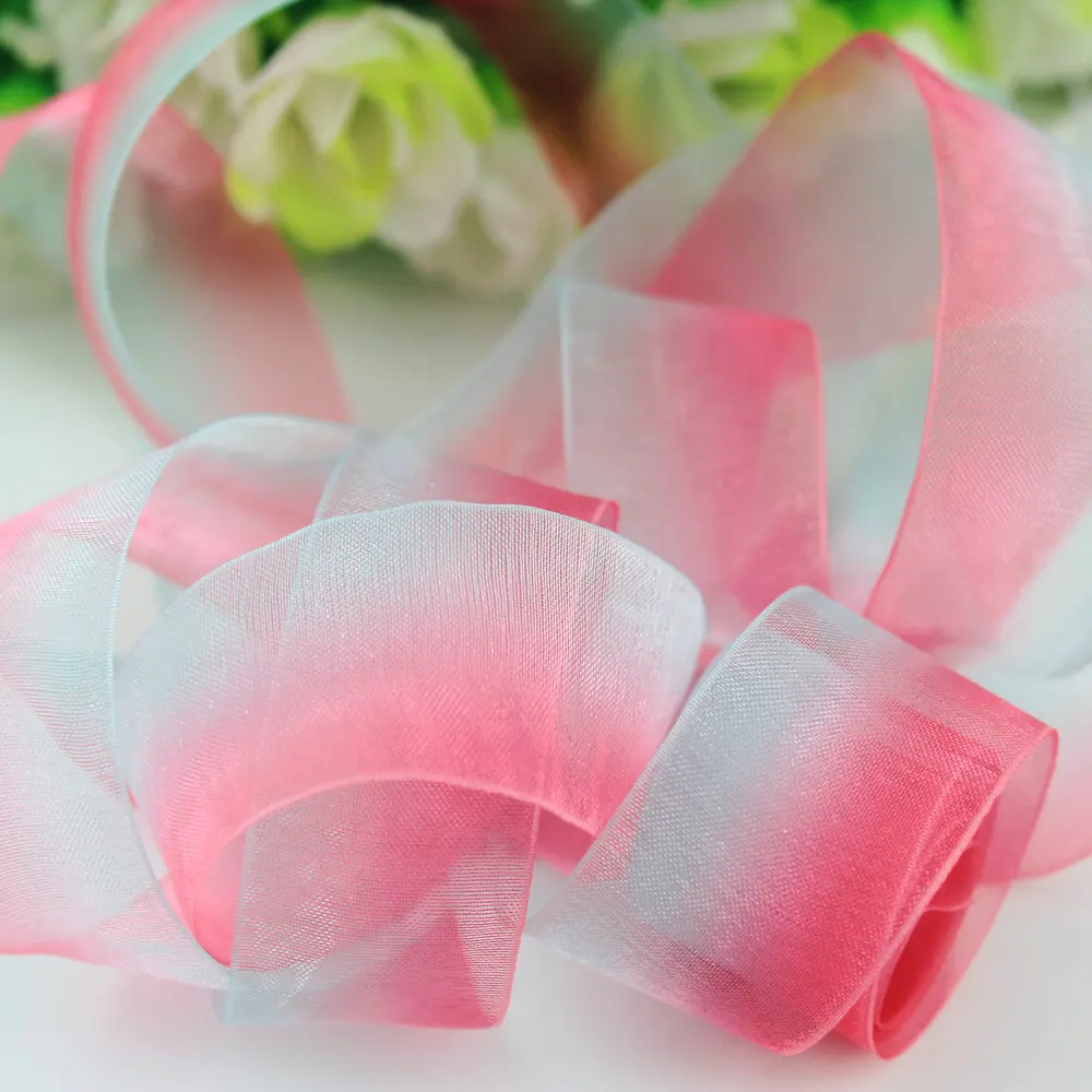 New 1'' 25mm custom printed colorful rainbow sheer organza ribbon DIY fabric webbing 50 yards
New 1'' 25mm custom printed colorful rainbow sheer organza ribbon DIY fabric webbing 50 yards