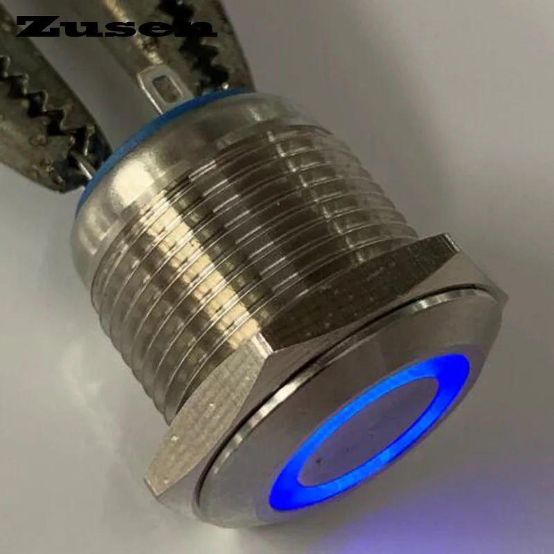 Zusen 40pcs 16mm 1NO Waterproof Push Button Switch Ring Illuminated IP65 (ZS16F-10E/J/B/2.8V/S)
Zusen 40pcs 16mm 1NO Waterproof Push Button Switch Ring Illuminated IP65 (ZS16F-10E/J/B/2.8V/S)