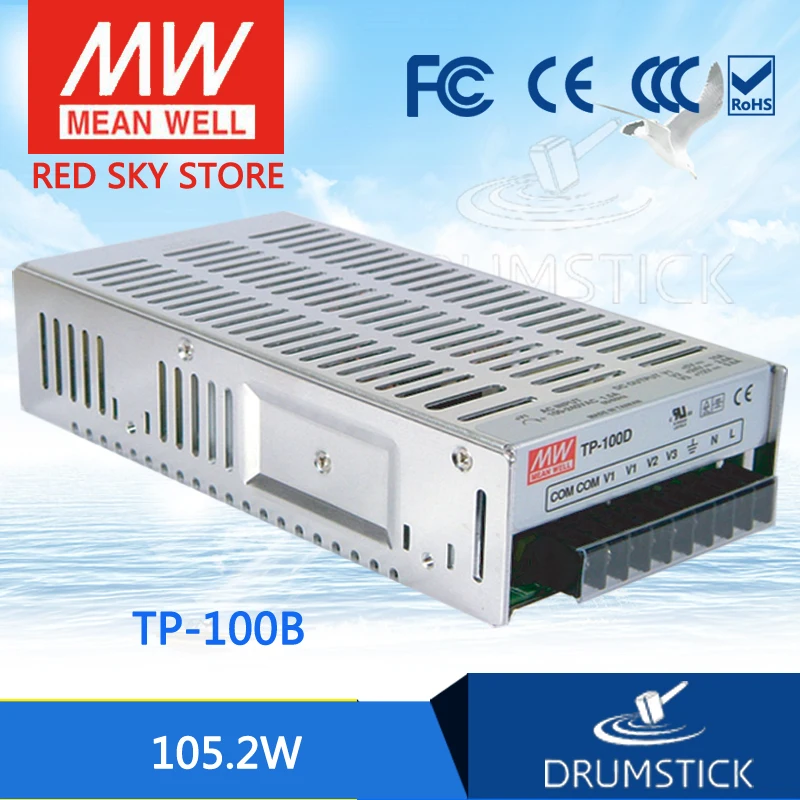Harmonious MEAN WELL TP-100B meanwell TP-100 105.2W Triple Output with PFC Function Power Supply
Harmonious MEAN WELL TP-100B meanwell TP-100 105.2W Triple Output with PFC Function Power Supply