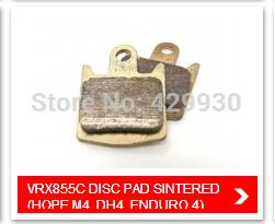 High quality disc brake pad for Hope M4, DH4, Enduro 4 VRX855C Disc Pad Sintered
High quality disc brake pad for Hope M4, DH4, Enduro 4 VRX855C Disc Pad Sintered