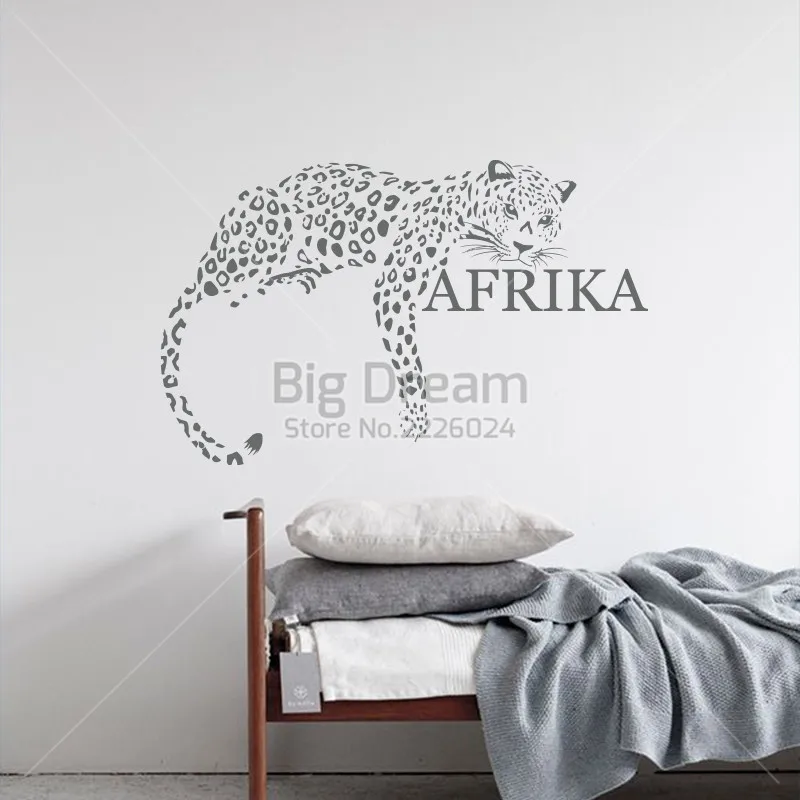 Leopard Wall Sticker Home Decor Vinyl Afrika Animal Wall Decal House Decoration Cartoon Removable Free Shipping
Leopard Wall Sticker Home Decor Vinyl Afrika Animal Wall Decal House Decoration Cartoon Removable Free Shipping