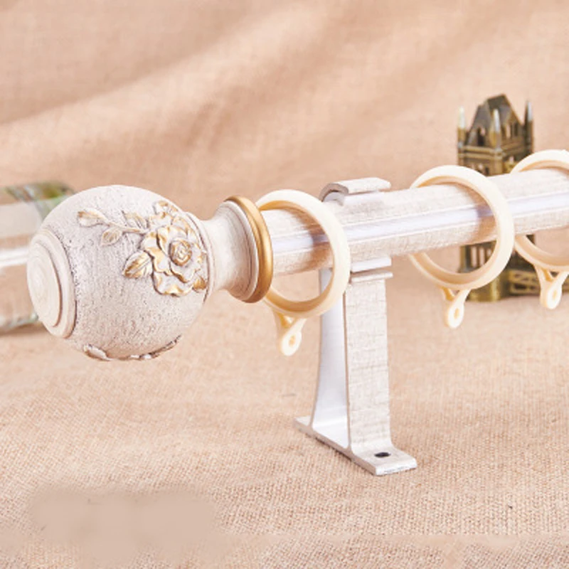 Quality 3D texture craft 28mm 1.125-IN Dia. high density single curtain Aluminum rod+Flower URN finial+brackets+Good loading
Quality 3D texture craft 28mm 1.125-IN Dia. high density single curtain Aluminum rod+Flower URN finial+brackets+Good loading