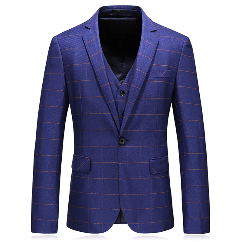 MOGU Classic Plaid Mans Blazers Vogue Slim Fit Costume Homme Marriage 2018 Latest Checked Stage Casaco Masculino Herren Blazers
MOGU Classic Plaid Mans Blazers Vogue Slim Fit Costume Homme Marriage 2018 Latest Checked Stage Casaco Masculino Herren Blazers